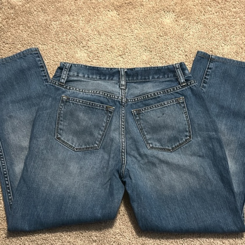 J Crew Broken In Boyfriend Womens‎ Size 24 Blue Jeans